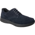 thumbnail image 2 of Men's Drew Delaware Wing Tip Navy Suede 7 4E, 2 of 2