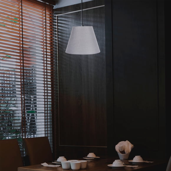FESTFENDS Stylish Dark Grey Lampshade For Table Lamp 1Set