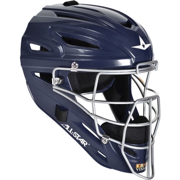 All Star Youth Ultracool Mvp Catchers Helmet Navy