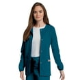 thumbnail image 1 of Landau Veste de Gommage Classique pour Femmes, Coupe Décontractée, 3 Poches, Fermeture à Pression, Durable, 1 of 1