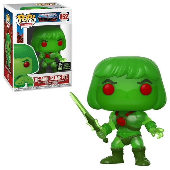 Funko Pop! Masters of The Universe He Man Slime Pit Shared Sticker 2020 ECCC Exclusive