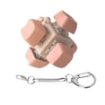 thumbnail image 3 of Llavero con teclado antiestrés, botón de llave, cubo de teclado, regalo novedoso para adultos, teclado 6 teclas, 3 of 9