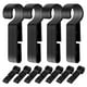 thumbnail image 5 of 20 piezas Clips para faros de casco de seguridad, ganchos de luz antideslizantes para casco, soporte seguro para faros para cascos de construcción, gancho de montaje para faros, 5 of 6