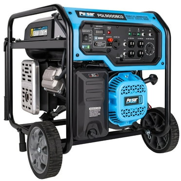 Pulsar 9,000-Watt Dual-Fuel Generator with Electric Start and CO Alert
