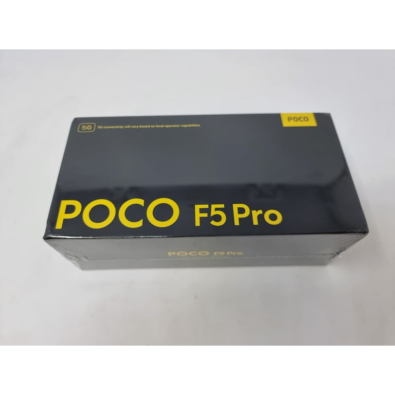 Poco F5 Pro 5G Dual 256GB 12GB RAM Factory Unlocked (GSM Only