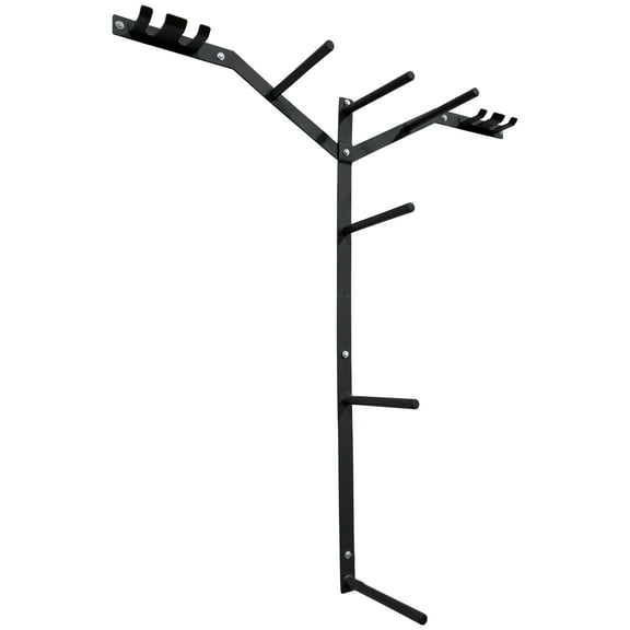 Titan Fitness Multipurpose Wall Mounted Storage for Bars and Plates