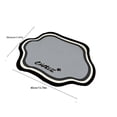 thumbnail image 2 of Quick-Drying Pet Feeding Mat - Absorbent Non-Slip Bowl Mat for Cats & Dogs, Waterproof Pet Food & Water Dispenser Mat, Easy-to-Clean Indoor Pet Mat for Mess-Free Feeding, 16*12in, Gray, 2 of 7