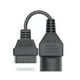 thumbnail image 2 of Riwesomey Cable de 17 pines a 16 pines OBD, conector de diagnóstico de coche, reparación de mensajes de texto, adaptador Universal, adaptadores Vehículos, repuestos y accesorios Mis, 2 of 6