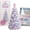 Beaded Christmas Tree DIY Kit-C, variant on DIY Beaded Christmas Tree Craft Kit, Complete Tabletop Mini Xmas Tree Making Set with Foam , Pearl Beads, Pins & Star Topper, Handmade Holiday Decor for Ornament, Creative DIY Art Project-A