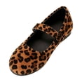 thumbnail image 2 of Everyday Comfort Shoes, Women's Barefoot Shoes Runing Casual Fashion Walking Sports Slip On Sneakers Yoga Zero Drop Sole Lightweight Breathable Minimalist House Shoes Summer Beach, Leopard Print 8.5, 2 of 4