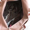 thumbnail image 2 of Bolsa de deporte para gimnasio, con bolsa para zapatos, bolsa impermeable, bolsa de viaje, rosa claro, 2 of 4