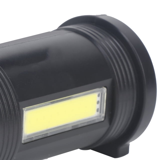 Linterna de largo alcance, linterna de luz fuerte de largo alcance para exteriores, linterna de luz fuerte para exteriores, foco LED, materiales ecológicos