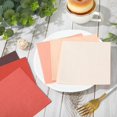 thumbnail image 3 of Whaline 120 Sheet Rust Color Cocktail Napkin 6 Colors Gradient Red Brown Paper Napkins 2 Ply Terracotta Colors Disposable Dinner Napkins for Autumn Wedding Table Decorations, 3 of 7