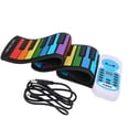 thumbnail image 1 of Teclado de Piano flexible NikouMX 49 teclas enrollable de Silicona, 1 of 8