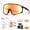 Black+red, variant on UV400 Photochromic Polarized Safety Glasses, Impact Resistant Outdoor Sports & Work Eyewear, Cycling Glasses