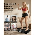 thumbnail image 5 of BEF Vibrating Plate Exercise Machine，Bluetooth Remote and LED Display, 300 lbs, 150 Watts Shake Board for Women and Men, Entertainment Activities, Black, 5 of 7