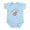 Sky Blue, variant on CafePress - Pacifist Infant Bodysuit - Baby Light Bodysuit, Size Newborn - 24 Months