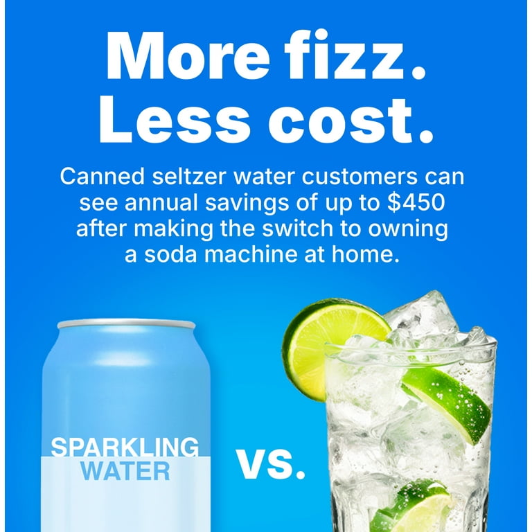 Soda Sense Easy Connect 60L CO2 Exchange Canister – 2 Pack