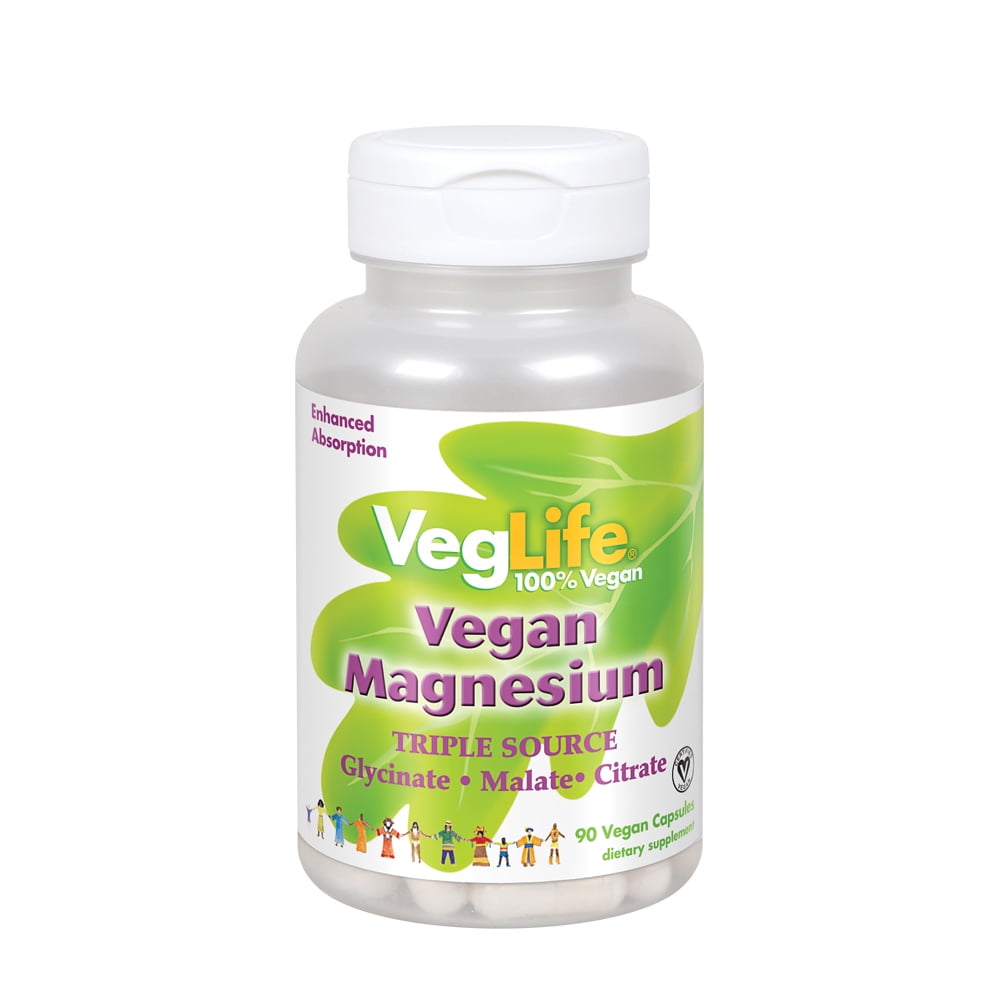 VegLife Vegan Magnesium 400mg 90 Veg Caps