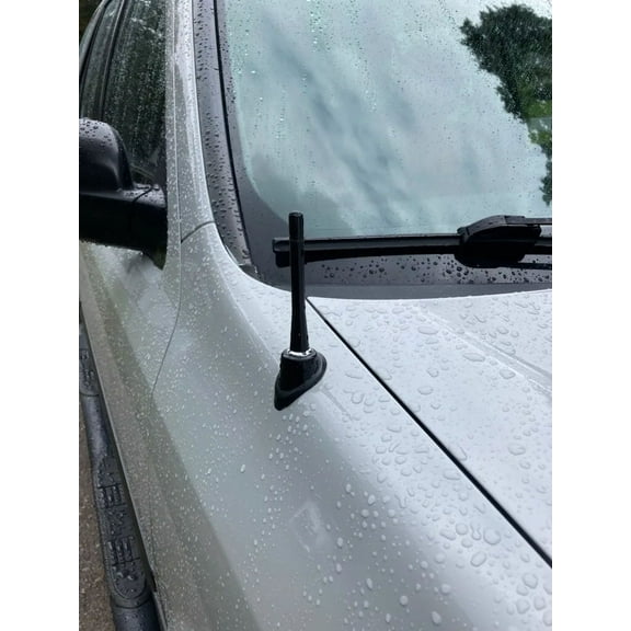 4 inch " Short Black Aluminum Antenna Mast AMFM for CHEVROLET COLORADO 2004-2012