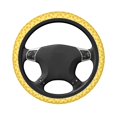 thumbnail image 5 of Picia Toast Car Steering Wheel Cover, Non-Slip, Breathable, Universal 15 inch, 5 of 7