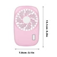thumbnail image 5 of TUOBARR Camera Fan Super Book USB Fan Strap Portable Outdoor Travel Fan Cute Portable Fan, 5 of 5
