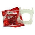 thumbnail image 5 of Bloody Bites Oozing Halloween Candy Blood Bags with Glow in the Dark Vampire Teeth - 3 Bags - 21 Packs, 5 of 5