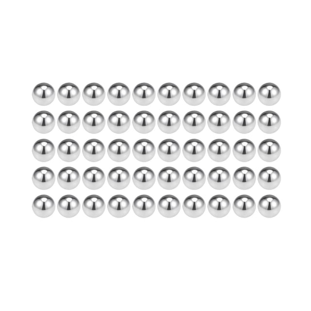 Uxcell Billes de Roulement Métriques en Acier Inoxydable 316L G100 de Précision, 4,5 mm