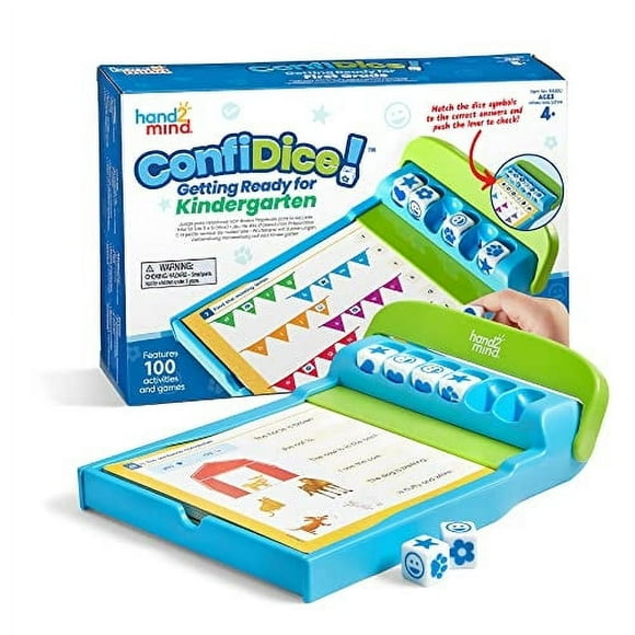 Juegos de aprendizaje hand2mind ConfidIce! Preparación al jardín de infantes