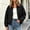 #5Black, variant on Women’s Barn Jacket Loose Zipper Utility Coat Cinchable Hem Workwear Jacket with Pockets