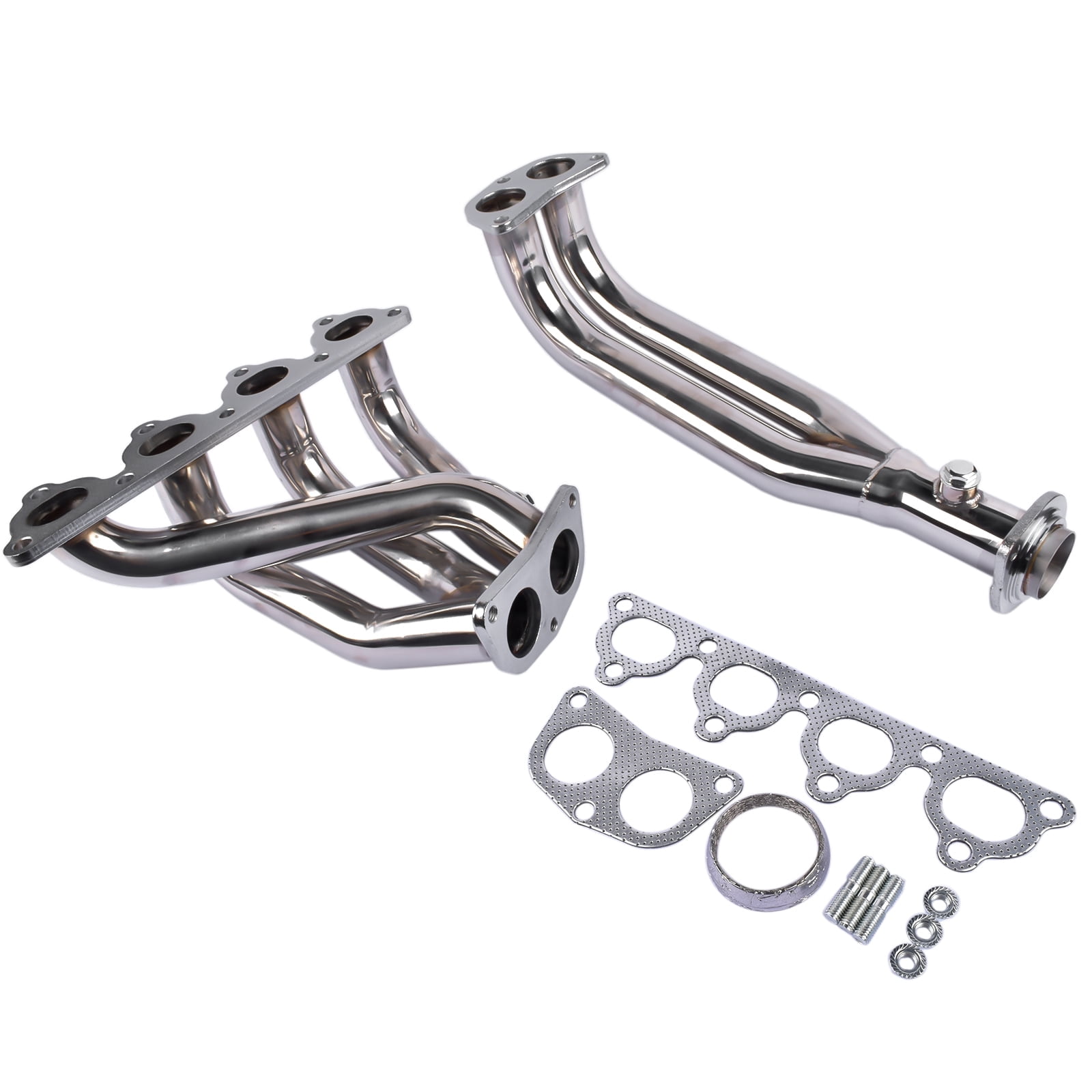 GELUOXI Stainless Exhaust Manifold Header with Gaskets for 88-00 Honda Civic D-series Engine SOHC