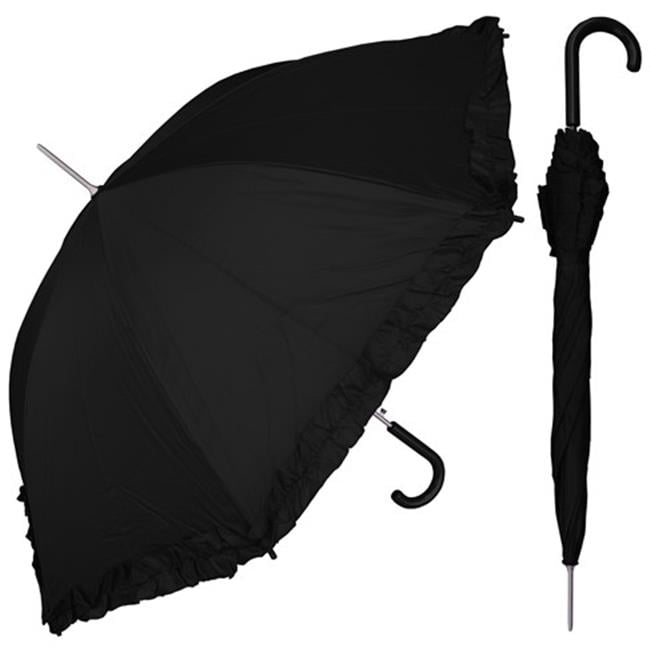 48" Arc Safari Auto-Open Umbrella RainStoppers Rain/Sun UV Fashion Travel 
