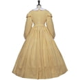 thumbnail image 4 of Women's Civil War Dress Victorian Dickens Costume1860s Civil War Ball Gown Southern Belle Costume, 4 of 7