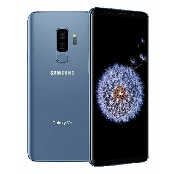 Pre-Owned Samsung Galaxy S9 Plus 64GB Coral Blue Verizon   GSM Unlocked Grade B