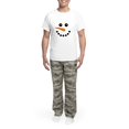thumbnail image 5 of CafePress - Snowman Face Pajamas - Men's Light Loose Fit Cotton Pajama Set, 5 of 7