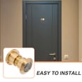 thumbnail image 3 of PAMINGONO Anti Fog Peephole Door Viewer Zinc Alloy Wide Viewing Angle for Hotel Installation 1Pcs, 3 of 8