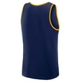 thumbnail image 3 of Men's Logo Athletic Navy Milwaukee Brewers Unmatched Success Tank Top, 3 of 3