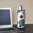 thumbnail image 5 of 20 Oz Geometric Shapes Pattern Coffee Tumbler Double Wall Insulated Stainless Steel Water Bottle | Metal Reusable Thermoses Flask with Cup Cap | Leak & Sweat Proof with Anti-Dust Lid, 5 of 7