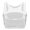 White, variant on Sports Bras for Women, Medium Support Sport Bras Racerback, Gym Yoga Athletic Bra White M