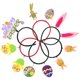 thumbnail image 3 of 6pcs Decorative Easter Cartoon Shaped Girl Hairband Reusable Costume Delicate Hair Decoration, 3 of 3