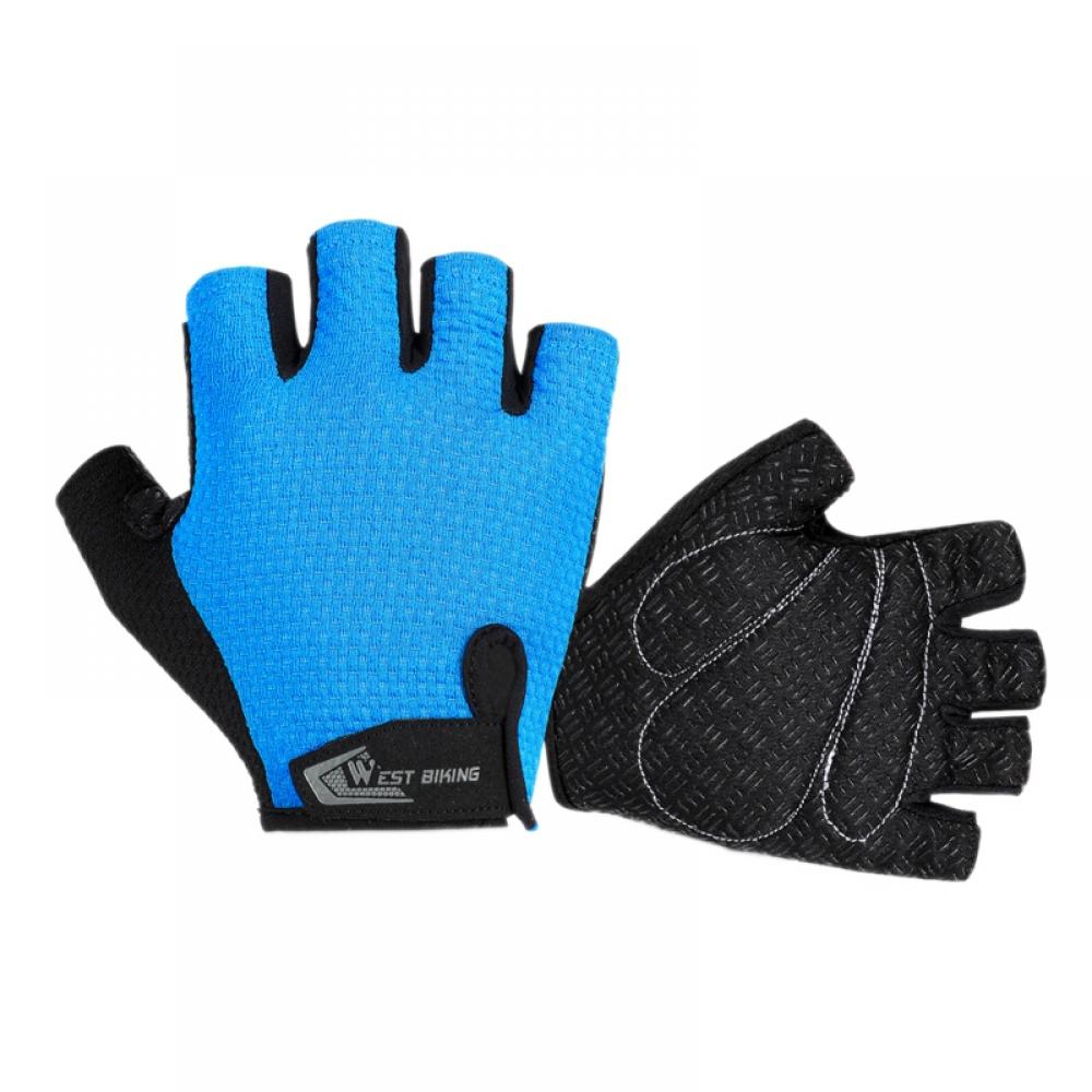 Stibadium AntiSlip Cycling Gloves Short Half Finger Breathable Gloves