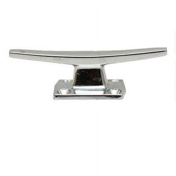 Boat Open Base Cleat | 4 3/8 x 1 1/2 Inch Zamak Alloy