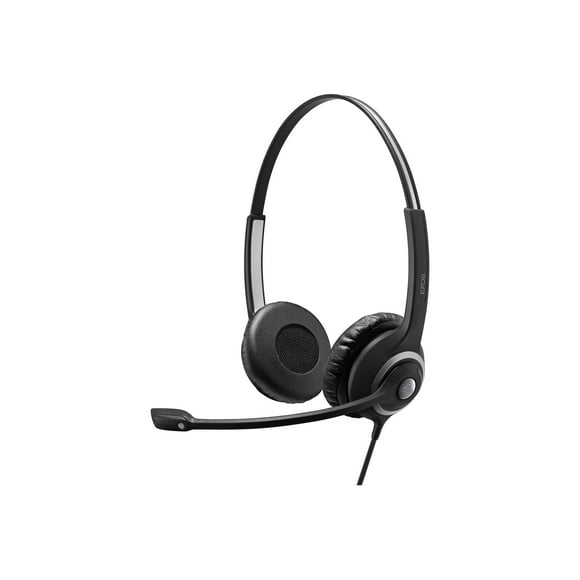 EPOS IMPACT SC 268 - 200 Series - headset - on-ear - wired - Easy Disconnect - black, silver
