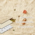 thumbnail image 4 of Pentantan 8ft x 10ft Shag Area Rugs, Fluffy Rug for Living Room Bedroom, Soft Plush Pile Indoor Carpet, Light Yellow, 4 of 7