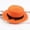Orange, variant on Dyfzdhu Sun Hats for Women Summer Solid Color Beach Straw Hat Floppy Sun Cap Women's Hats Clearance