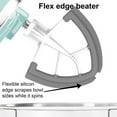 thumbnail image 4 of Ludlz Flexible Silicone Beater Parts for KitchenAid Tilt-Head Stand Mixer 4.5-5QT,All-Metal Die Cast Beater Blade with Both-Sides Flexible Silicone Edges Bowl Scraper, 4 of 7