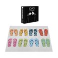 thumbnail image 4 of Ambesonne Summer Jigsaw Puzzle, Holiday Themed Slippers, Heirloom-Quality Fun Activity for Family Durable Cardboard, 1000 pcs, Multicolor, 4 of 6