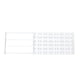 thumbnail image 4 of Estante de tensión Divisores organizadores de armario expandibles ajustables para ahorrar espacio para armario zapatero Longitud 73?125cm/28.7?49.2in, 4 of 14