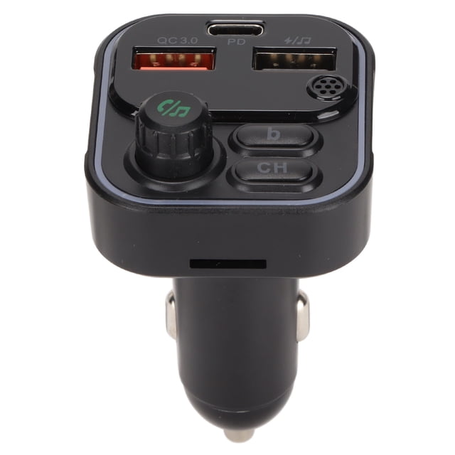 Reproductor de MP3 para Coche Vevor BT 5.0 QC3.0 Cargador Rápido FM