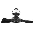 thumbnail image 2 of 1 x Black ABS Bike Ride Mirror 360 Degree Wrist Mirror with Rotatable Reflector with Package Size: about 10*6cm, 2 of 5
